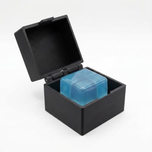 Protective Travel Case Compatible with Needoh Nice Cube - Hinged Hard Shell Cover, Dust & Lint Protection, Black