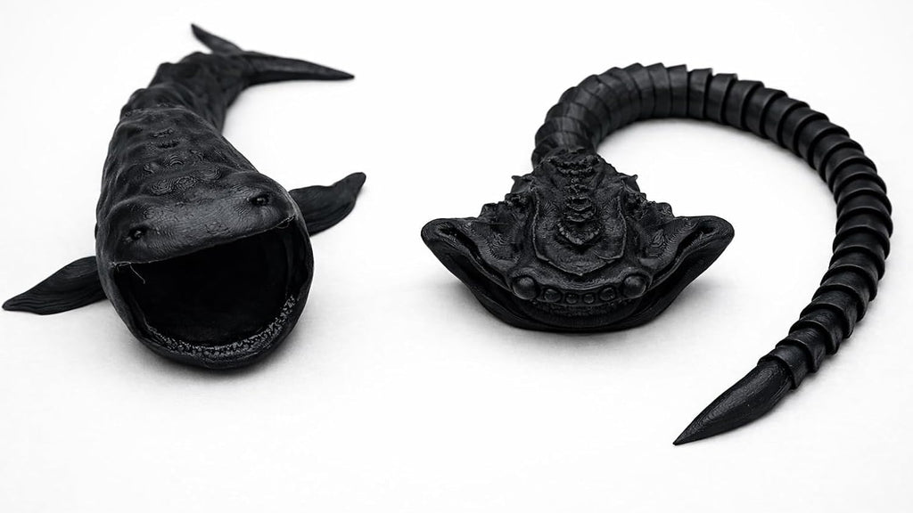 Bloop vs El Gran Maja Sea Creature Toys, 2-Pack